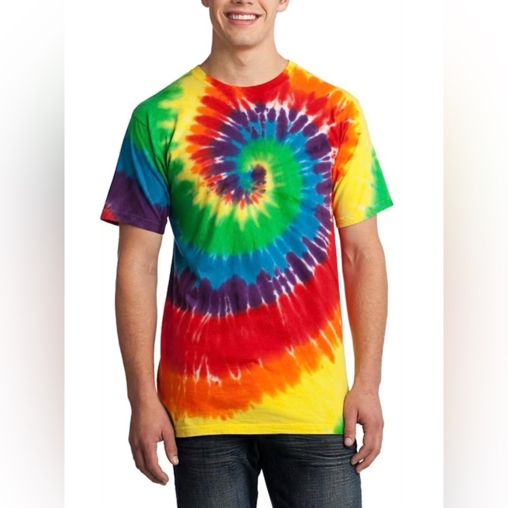 💥Colortone Vintage Colorful Tie Dyed Tee M